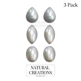 pearl cab earrings